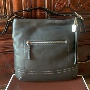 Vintage Coach Leather Messenger Bag NWT